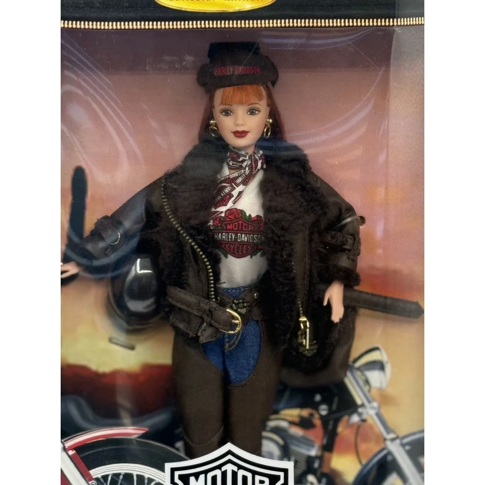 Vintage Motor Harley Davidson Cycles Barbie Collector Edition Mattel 20441 NIB